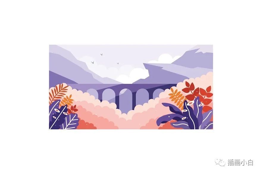 图片[2]-10张精美的户外风景矢量插画素材分享【0106】-procreatechahua