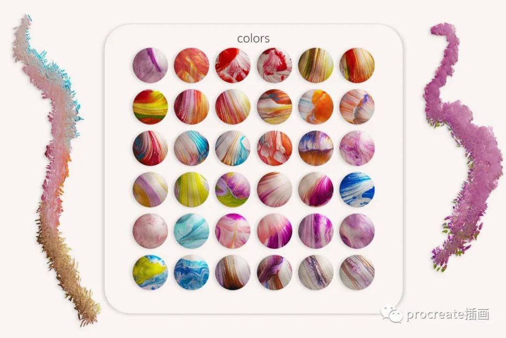 图片[11]-220+款卡通风格多彩调色板笔刷套装【0180】-procreatechahua