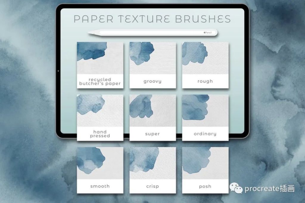 图片[11]-68款完美质感水彩procreate笔刷【0222】-procreatechahua