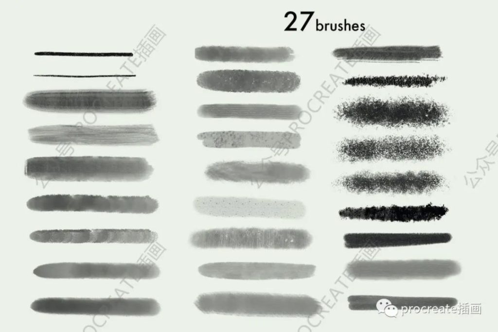 图片[14]-水彩绘画视频+水彩作品集+肌理procreate笔刷套装【0273】-procreatechahua