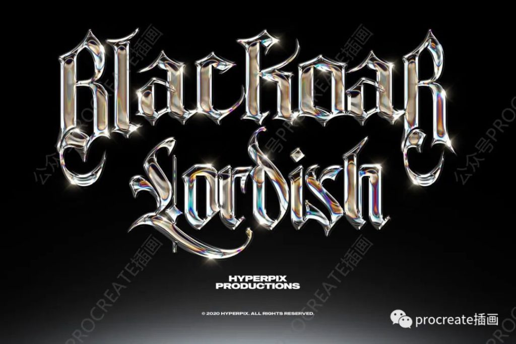 图片[11]-10款金属镀铬文字效果ps图层样式【0365】-procreatechahua