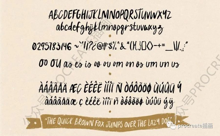 图片[11]-美丽独特的自然书写的英文手写字体【0421】-procreatechahua