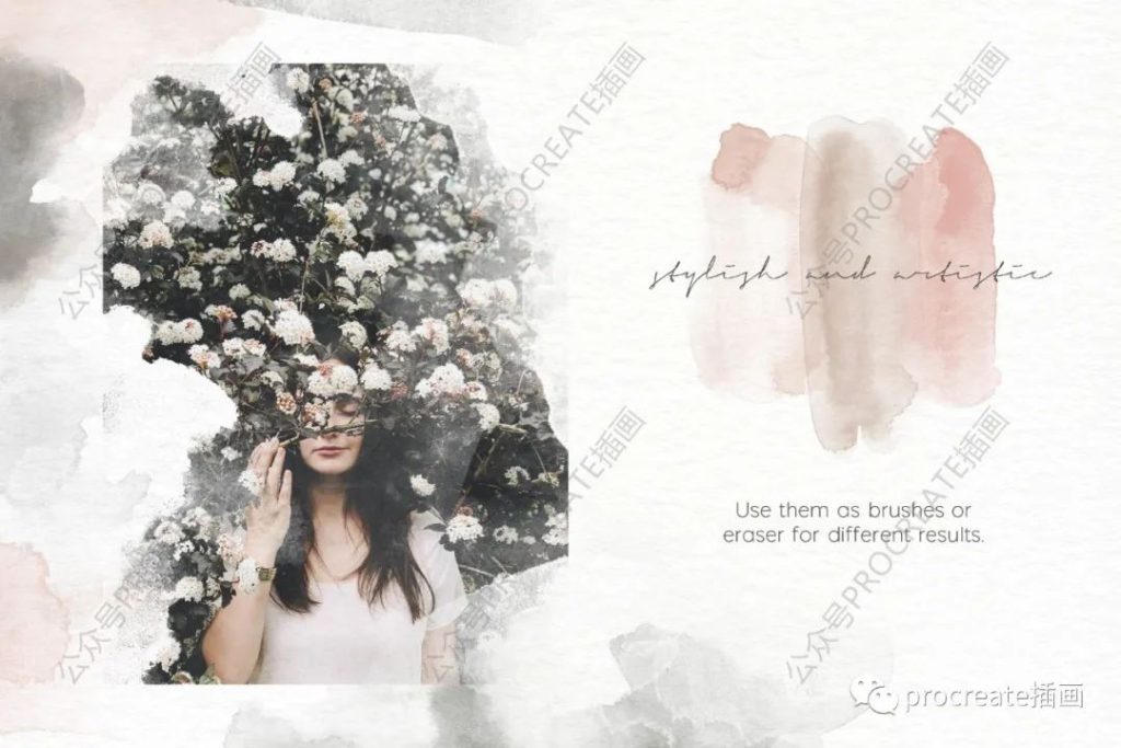 图片[14]-457款水彩印章procreate笔刷【0364】-procreatechahua