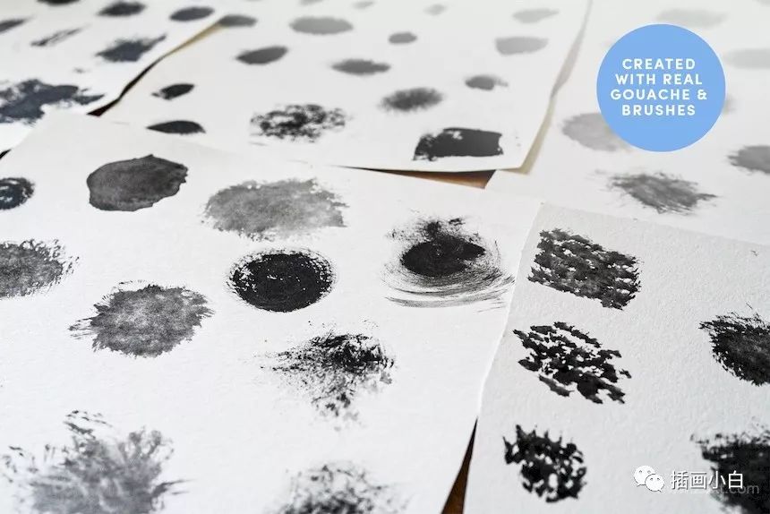 图片[13]-37款水粉颜料Procreate笔刷【0083】-procreatechahua