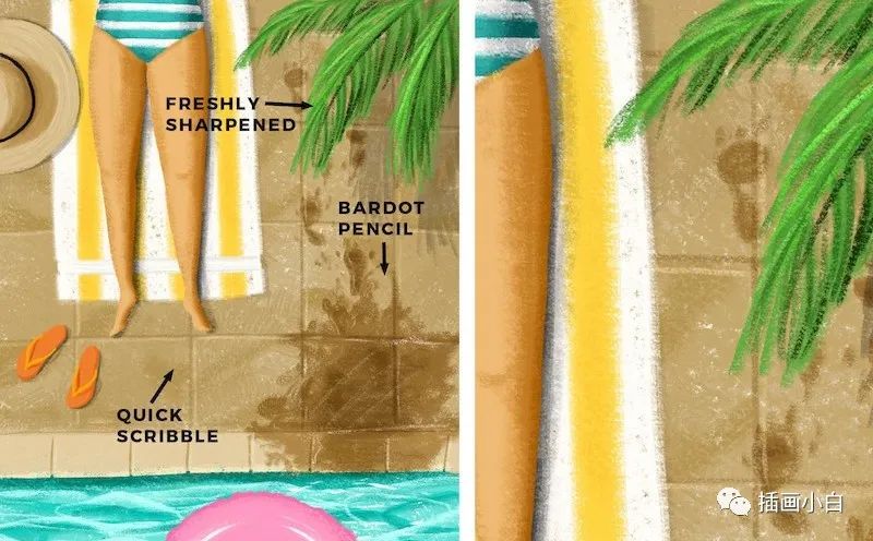 图片[4]-自然真实的素描彩铅画笔Procreate笔刷【0101】-procreatechahua