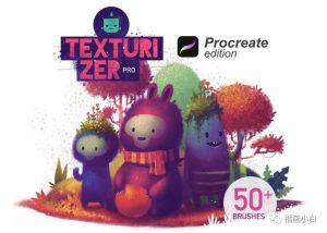 52款Procreate纹理笔刷【0127】-procreatechahua