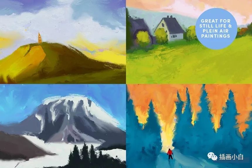 图片[15]-37款水粉颜料Procreate笔刷【0083】-procreatechahua