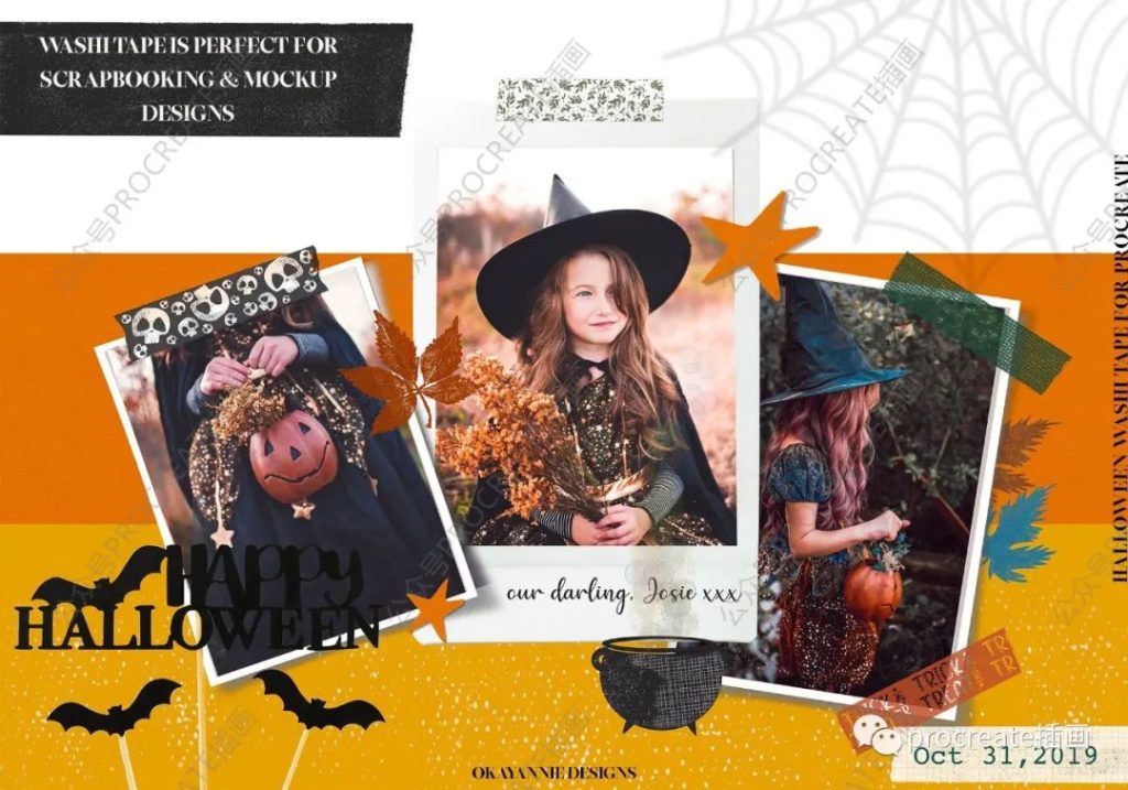 图片[14]-200+款装饰纸胶带procreate笔刷【0388】-procreatechahua