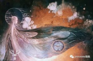 PS时尚人物插画教程+图集+笔刷【0139】-procreatechahua