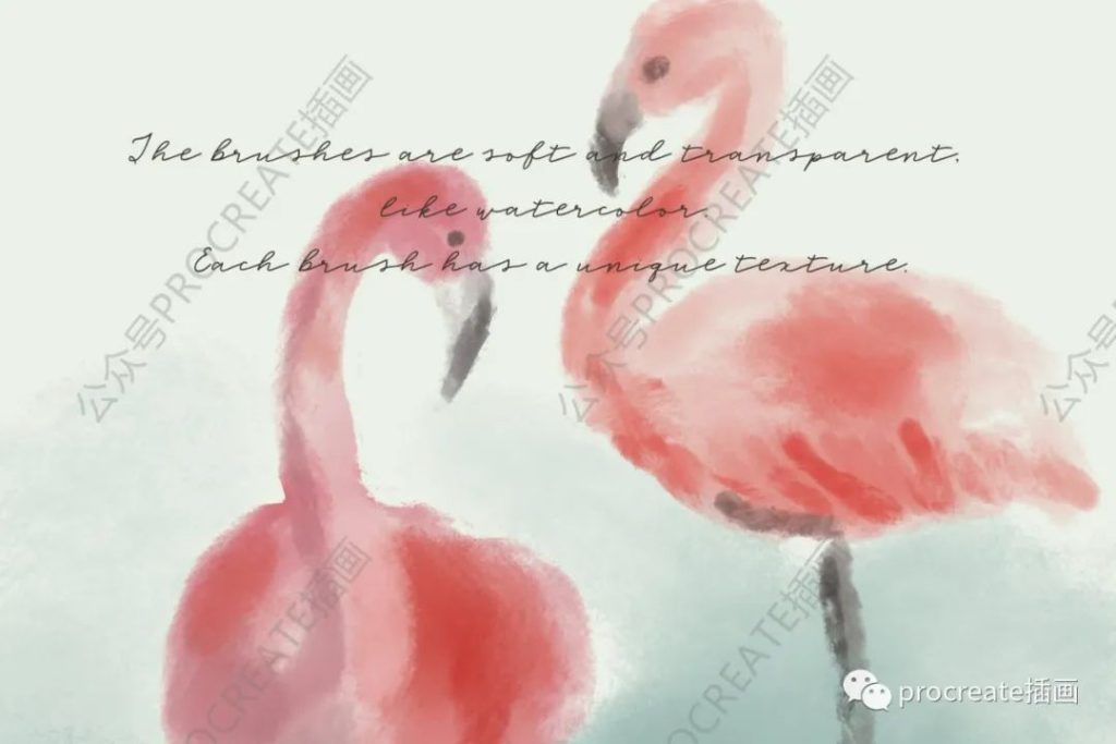 图片[19]-水彩绘画视频+水彩作品集+肌理procreate笔刷套装【0273】-procreatechahua