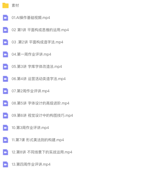 图片[4]-版式字体设计课【0587】-procreatechahua