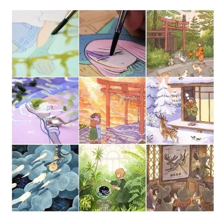 图片[2]-Heikala的作品大合集600+张+Heikala的绘画过程视频100+【0164】-procreatechahua