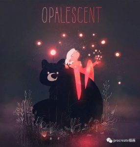 唯美手绘ps插画教程+笔刷+素材【0167】-procreatechahua