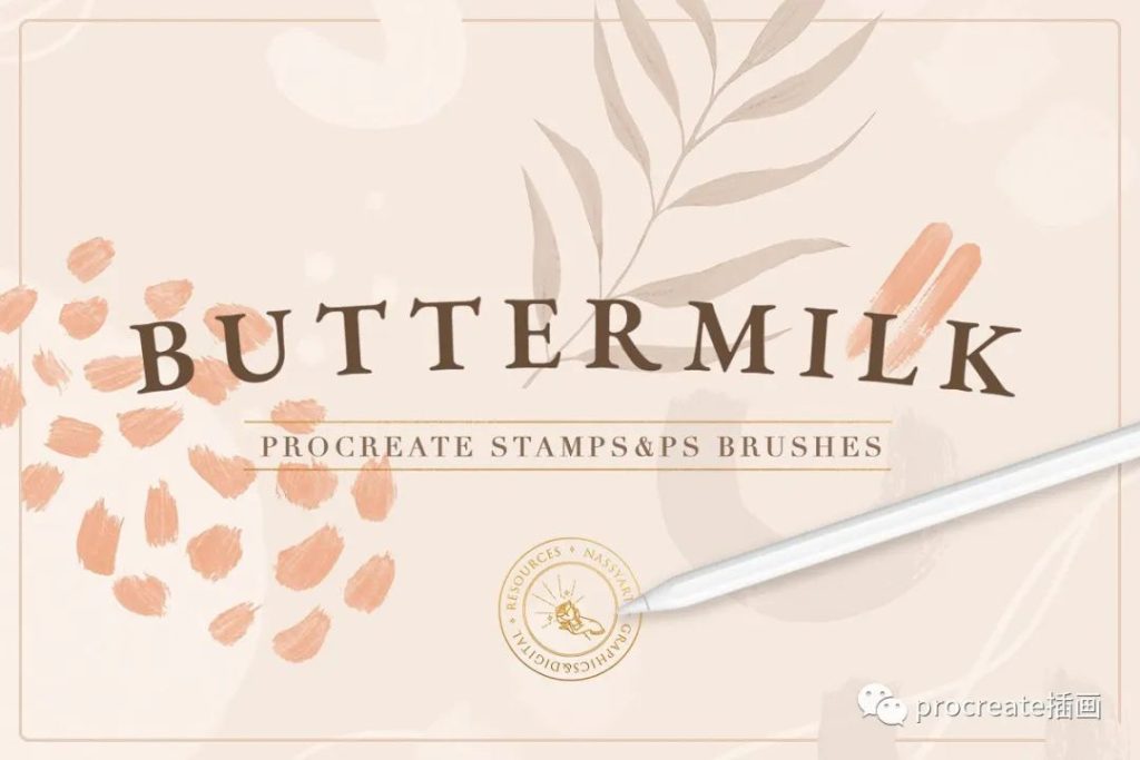 图片[1]-90种现代和抽象的procreate&ps笔刷【0177】-procreatechahua