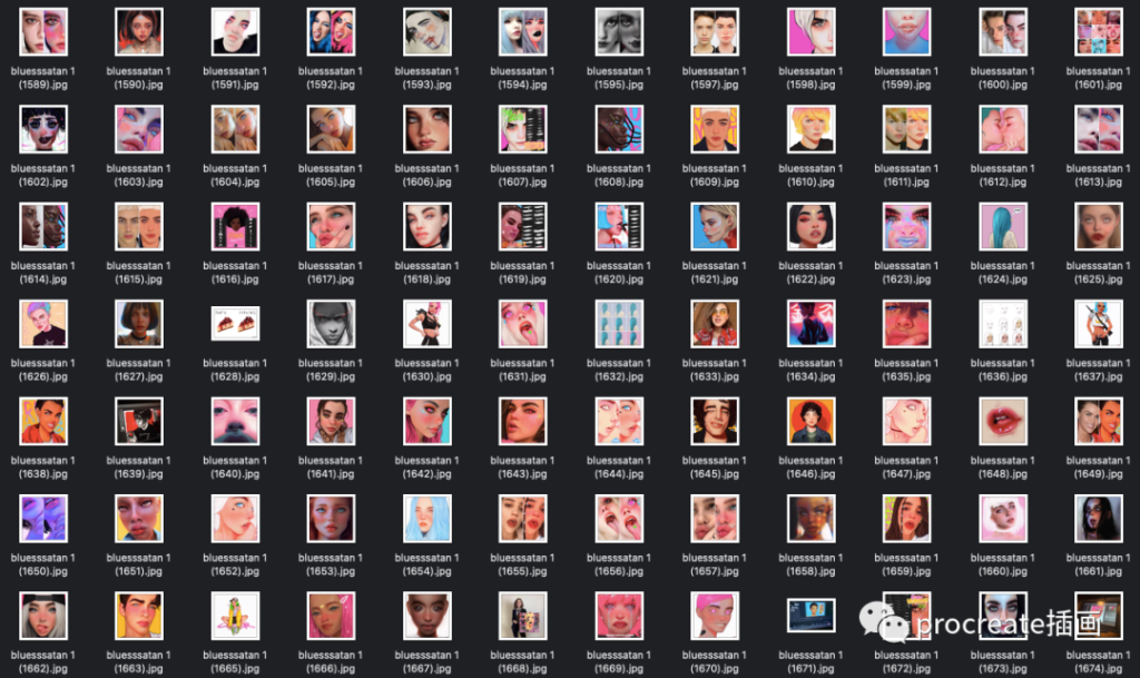 图片[2]-INS风头像插画iPad插画教程【0134】-procreatechahua