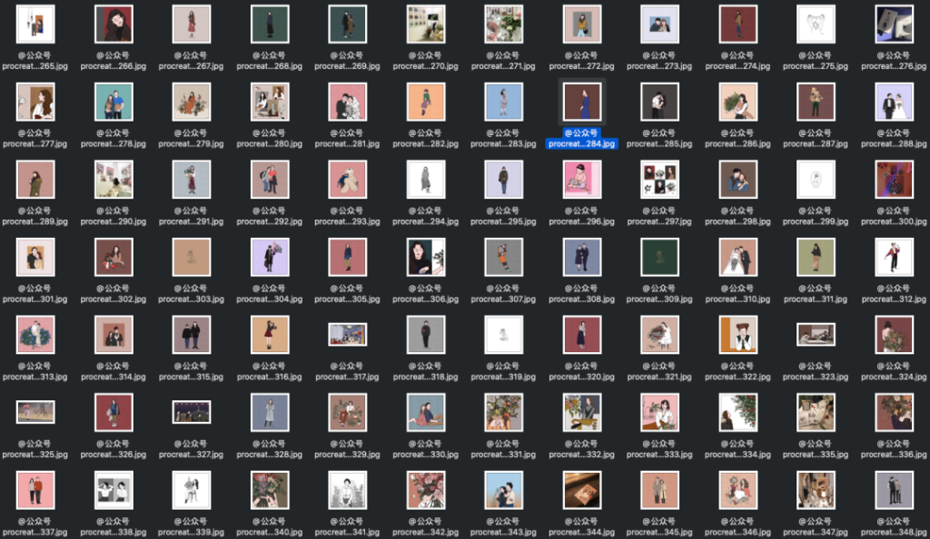 图片[6]-韩国nunnunano手绘人物简笔画服饰穿搭插画集【0699】-procreatechahua