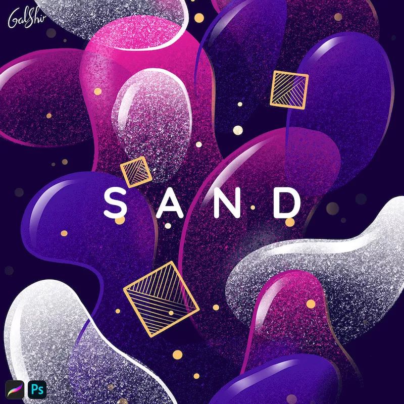 图片[2]-Galshir笔刷8款+色卡+绘画视频【0016】-procreatechahua