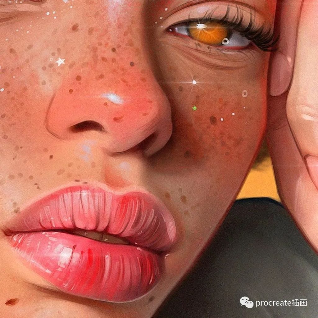 图片[4]-19款人像插画专用的逼真质感皮肤Procreate笔刷【0213】-procreatechahua