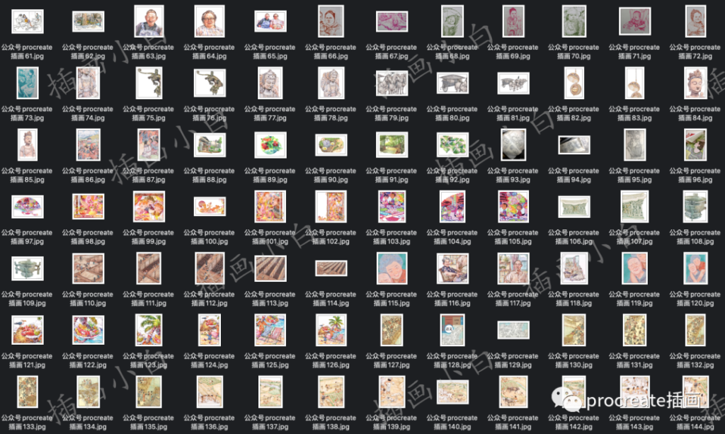 图片[3]-国潮风procreate笔刷套装+国潮风作品集【0246】-procreatechahua