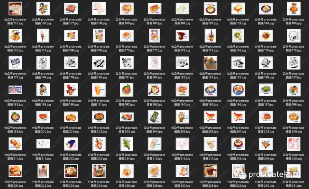 图片[13]-大神制作的水彩手帐美食插画集分享【0253】-procreatechahua