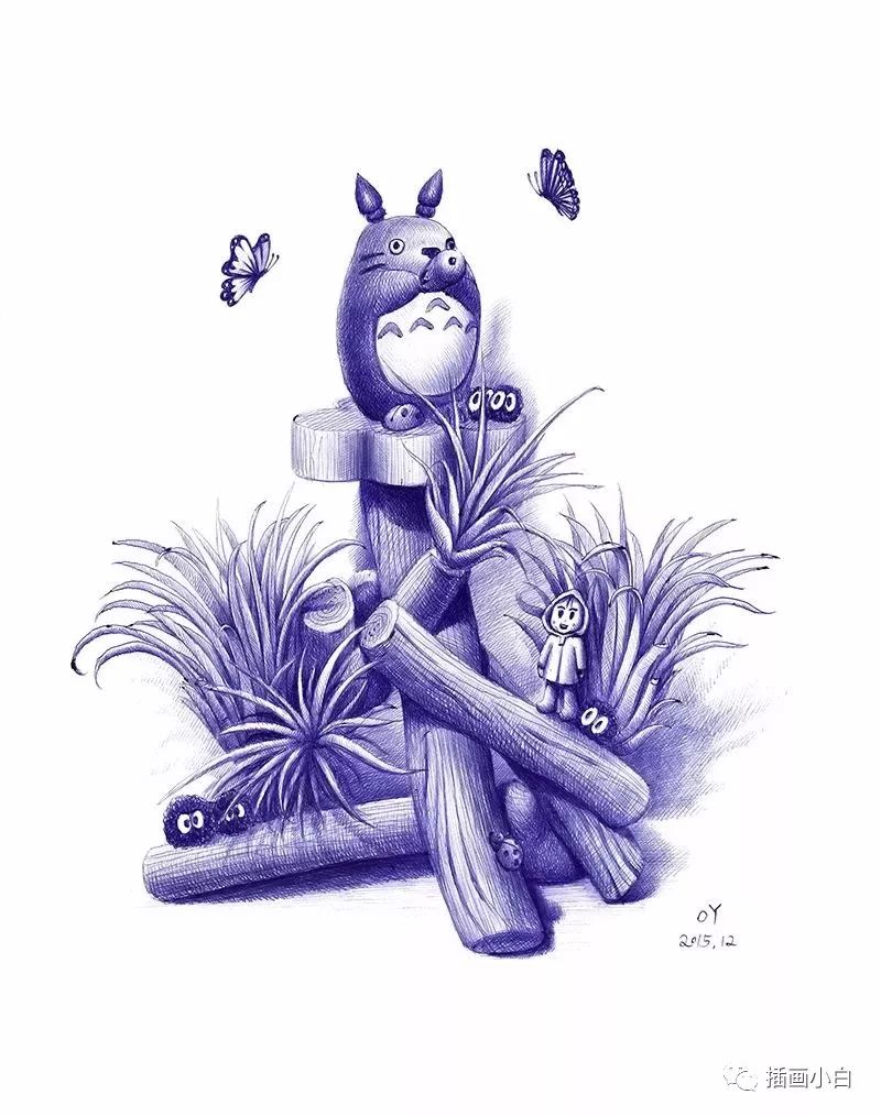 图片[4]-超级仿真的procreate圆珠笔笔刷【0029】-procreatechahua