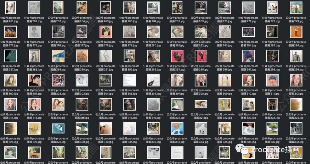 图片[13]-水彩绘画视频+水彩作品集+肌理procreate笔刷套装【0273】-procreatechahua