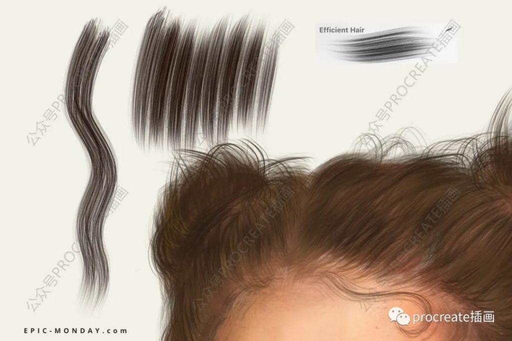 图片[3]-逼真的人物肖像制作Procreate笔刷【0371】-procreatechahua