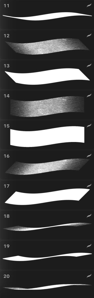 图片[4]-艺术哥特字体procreate笔刷中英文书写【0034】-procreatechahua