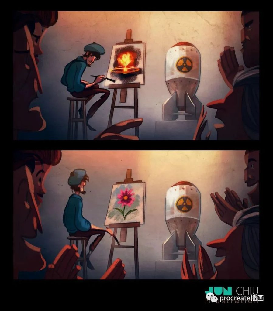 图片[4]-人物插画创作教程【0389】-procreatechahua