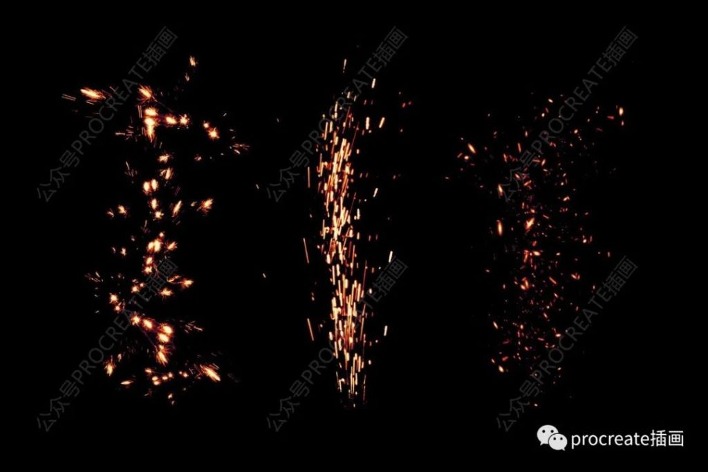图片[3]-30个独特的火花特效Photoshop笔刷【0405】-procreatechahua
