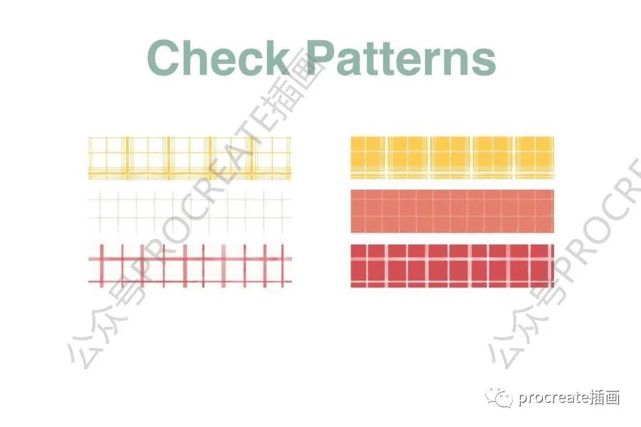 图片[3]-24个复古风格的印花花纹纹理图案Procreate笔刷【0457】-procreatechahua