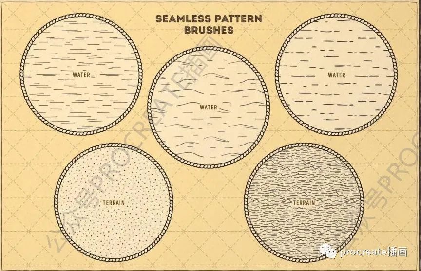 图片[3]-97款航海路线图地图元素的Procreate笔刷【0483】-procreatechahua