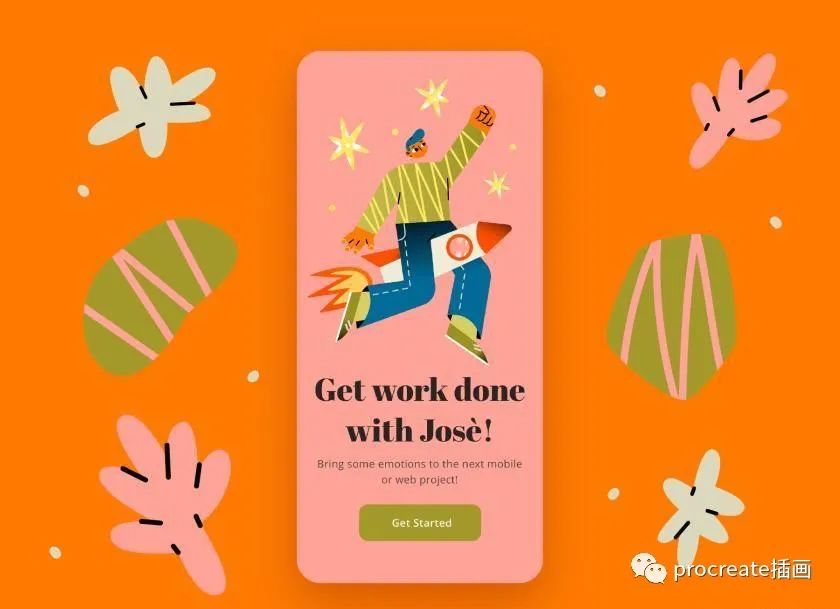 图片[3]-彩色的现代涂鸦卡通人物角色矢量插画素材【0501】-procreatechahua