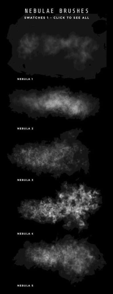 图片[3]-梦幻宇宙星空星云Procreate笔刷【0046】-procreatechahua