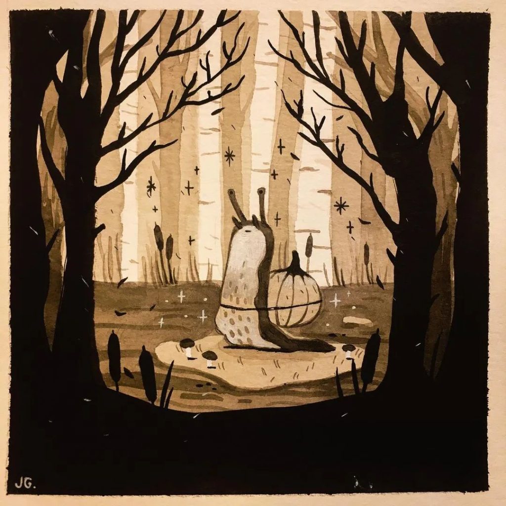 图片[3]-插画师Jamie Green 森系儿童插画集【0552】-procreatechahua