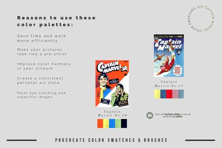 图片[3]-漫威漫画人物角色插画的Procreate笔刷【0555】-procreatechahua