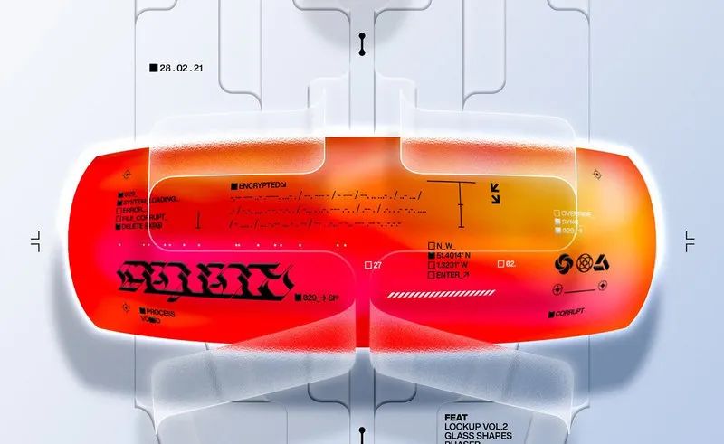 图片[3]-给设计作品添加玻璃拟态风格遮罩特效的ps图层样式【0634】-procreatechahua