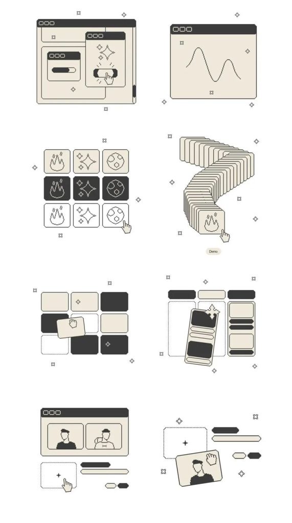 图片[3]-像素艺术风格的拖放动画插画素材【0648】-procreatechahua