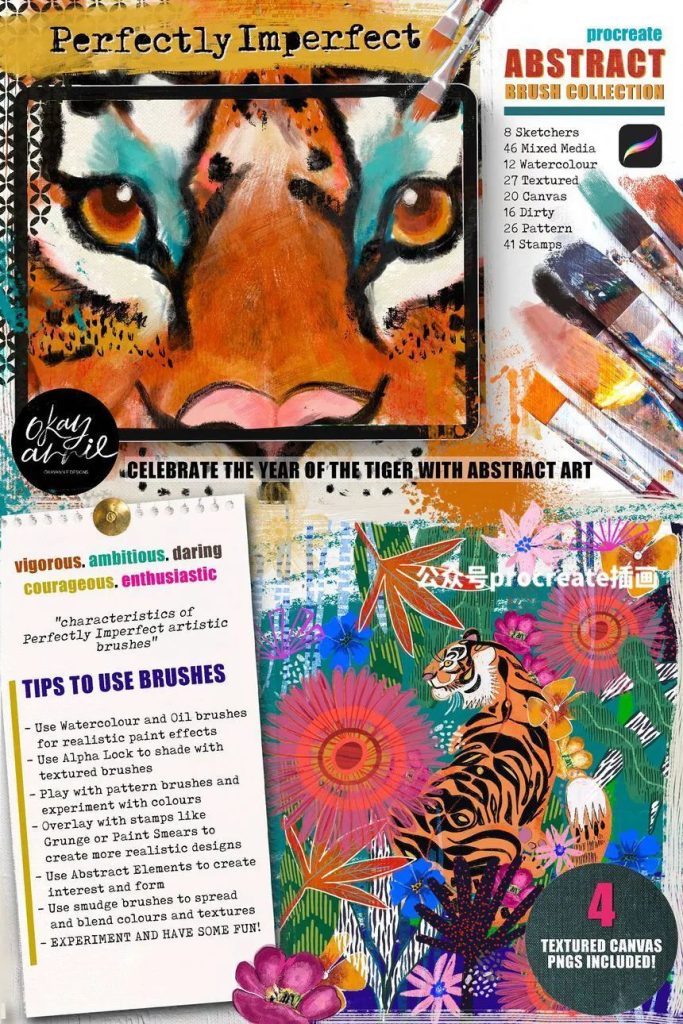 图片[3]-超强的艺术绘画Procreate笔刷大全合集包【0669】-procreatechahua