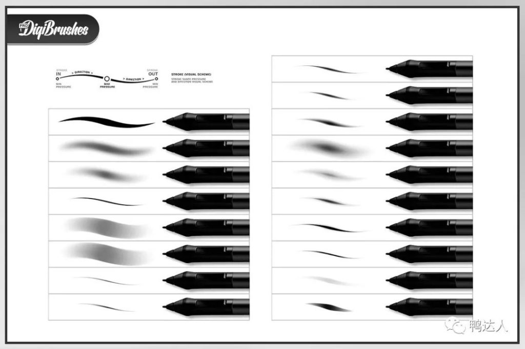 图片[10]-全套油画铅笔水彩钢笔马克笔漫画等质感ps笔刷【0055】-procreatechahua