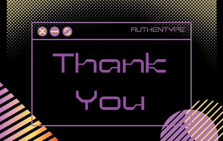 图片[3]-复古风格的英文数码标题字体【0686】-procreatechahua