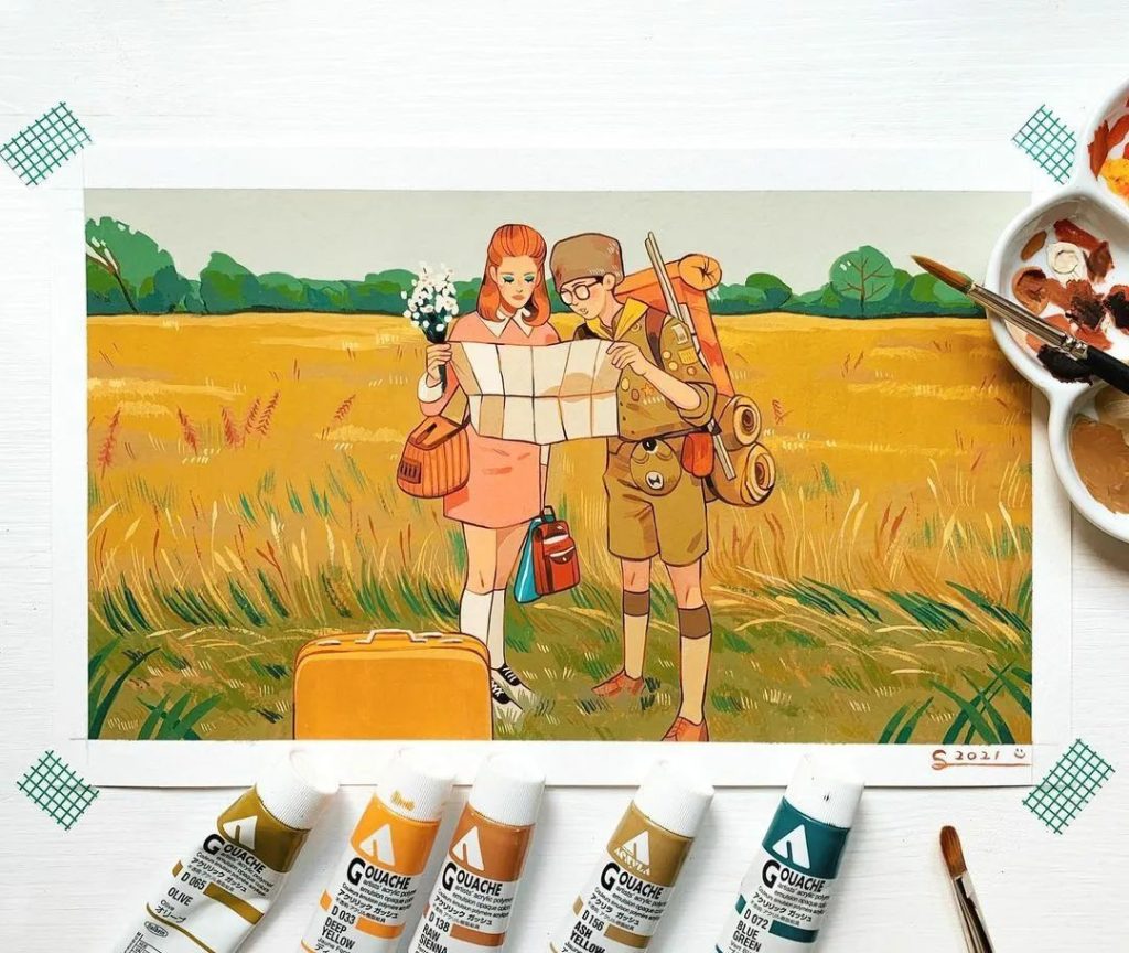 图片[3]-Sibylline水彩人物头像手绘插画集+画师早期插画集+绘画视频【0706】-procreatechahua