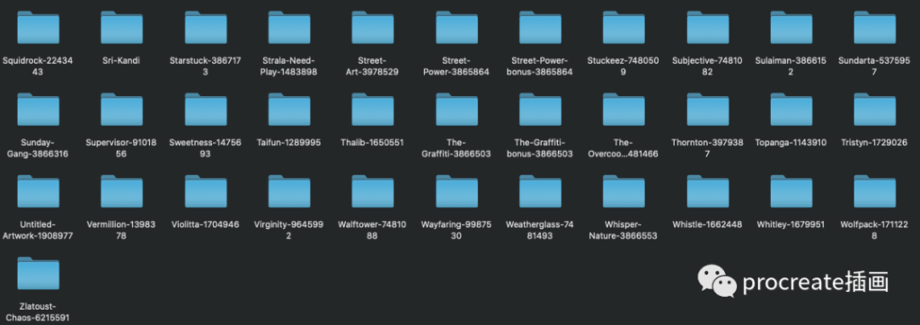 图片[21]-210款漂亮的英文字体素材打包大集合【0523】-procreatechahua