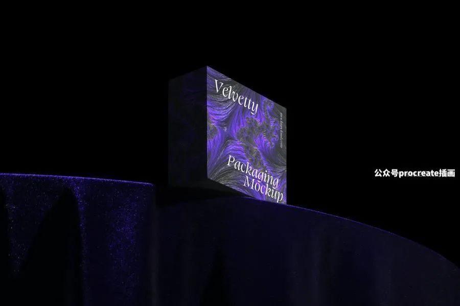 图片[3]-天鹅绒系列奢华的品牌VI系统印刷展示设计的样机模板【0817】-procreatechahua