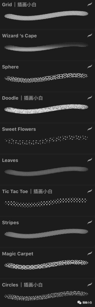 图片[3]-15款用于Procreate的服装印花材质笔刷【0073】-procreatechahua