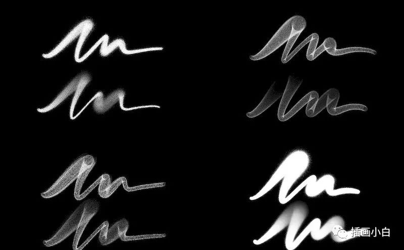 图片[3]-涂鸦喷雾效果的procreate字体书写笔刷【0095】-procreatechahua