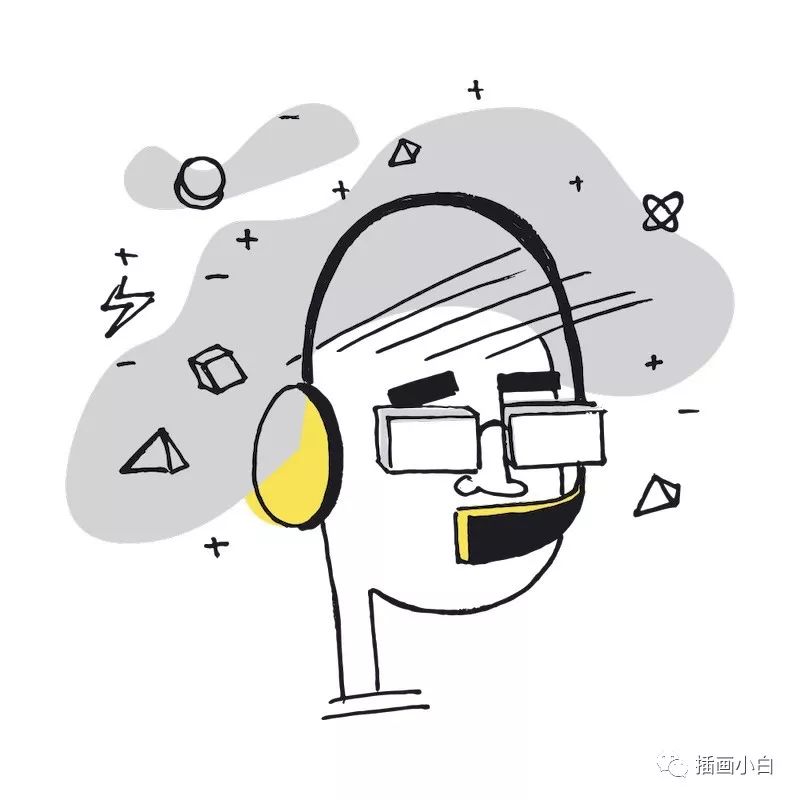 图片[3]-简单线条的抽象插画设计素材分享【0098】-procreatechahua