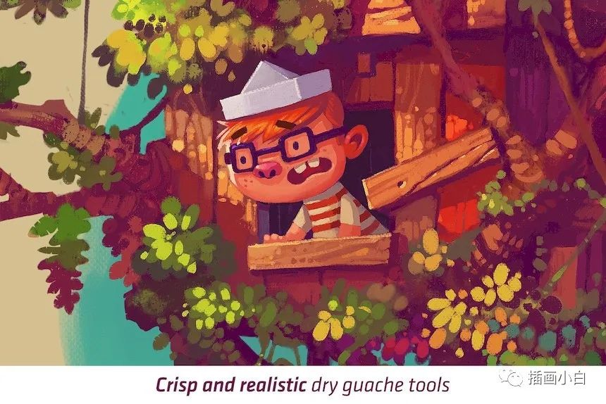 图片[3]-自然的Procreate干画笔笔刷【0107】-procreatechahua