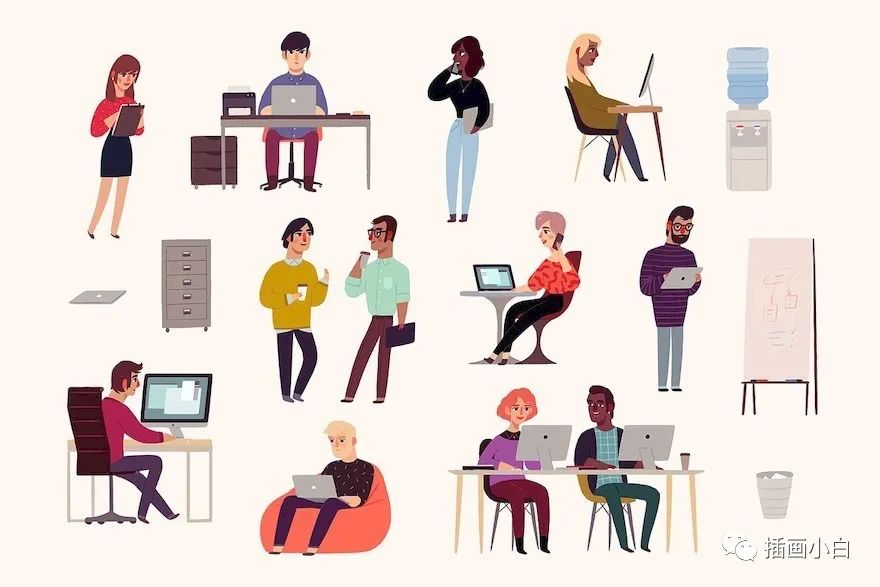 图片[3]-48个时尚人物插画素材分享【0108】-procreatechahua