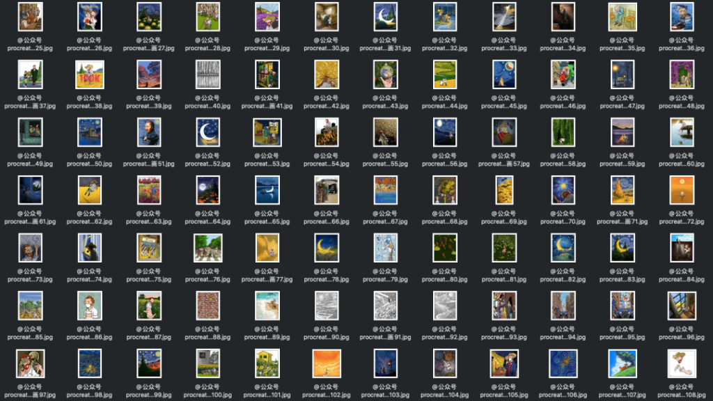 图片[6]-300+张梵高卡通插画集【0738】-procreatechahua